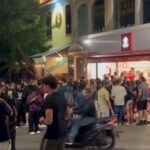Κοσμοσυρροή για δωρεάν μακαρόνια στην Πανόρμου στην Αθήνα